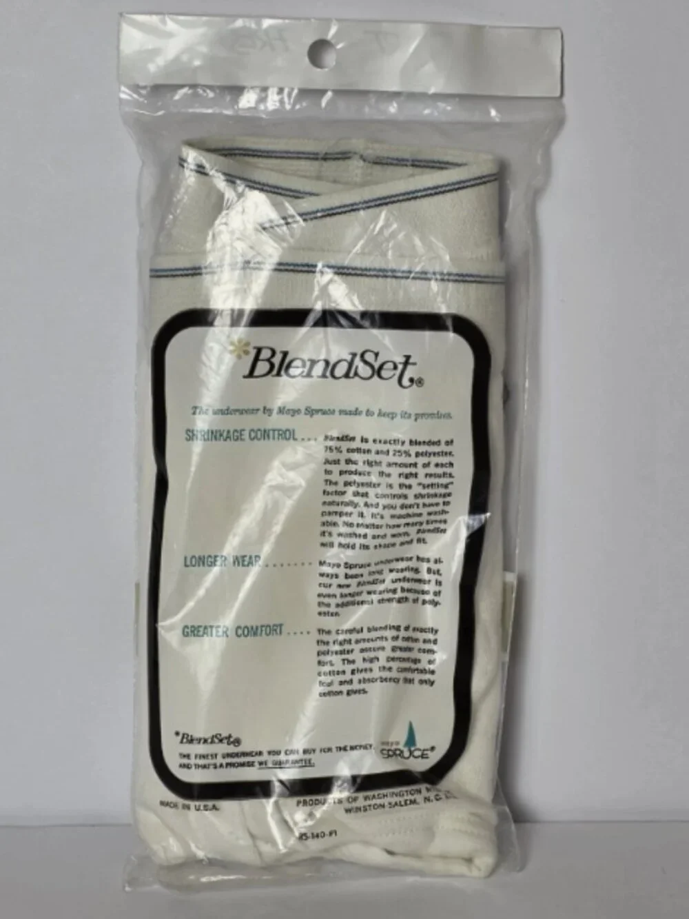 Vintage Mayo Spruce Men's Briefs NOS Deadstock HTF Size 38